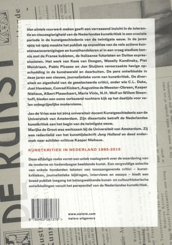 Achterkant van Van sintels vuurwerk maken, 1905-1925