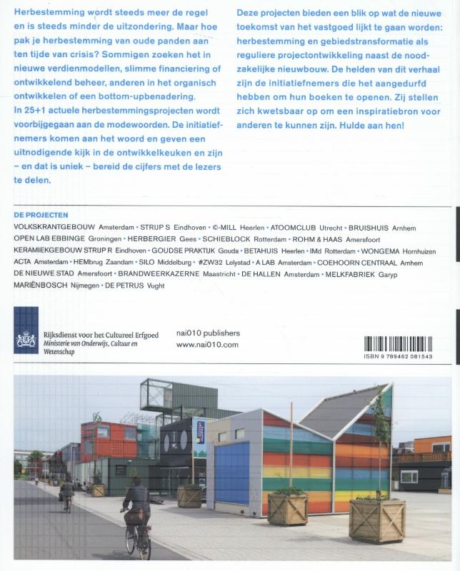 Achterkant van Rekenen op herbestemming