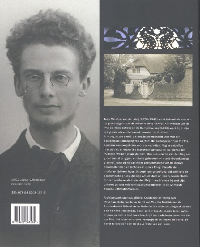 Achterkant van Joan Melchior van der Meij