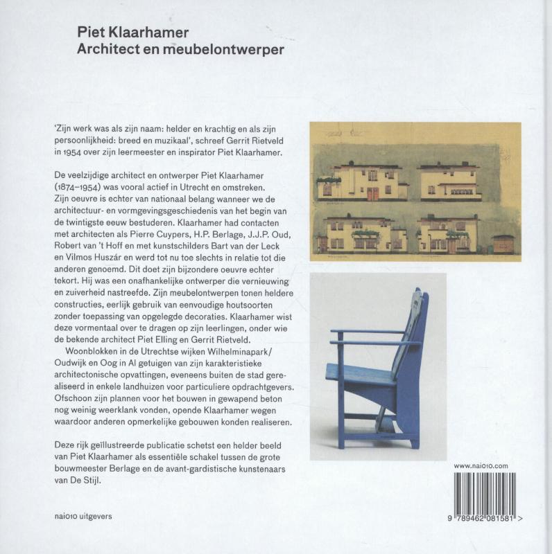 Achterkant van Piet Klaarhamer