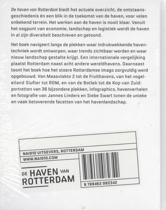 Achterkant van De haven van Rotterdam