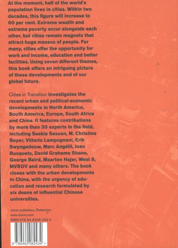 Achterkant van Cities in transition