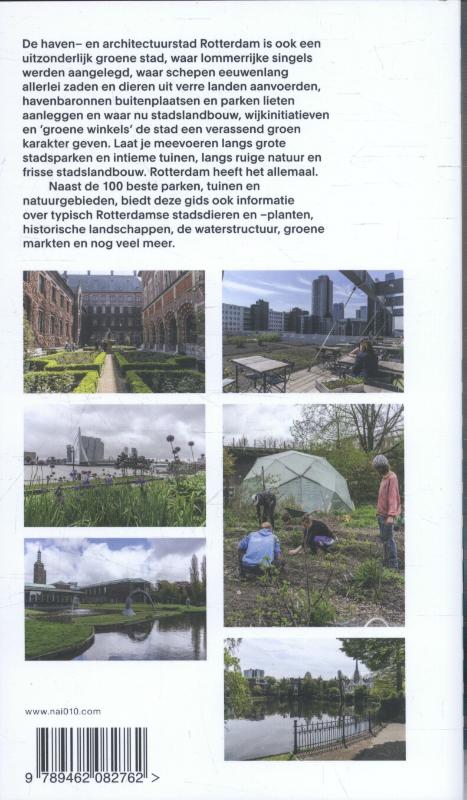 Achterkant van Rotterdam groene stad