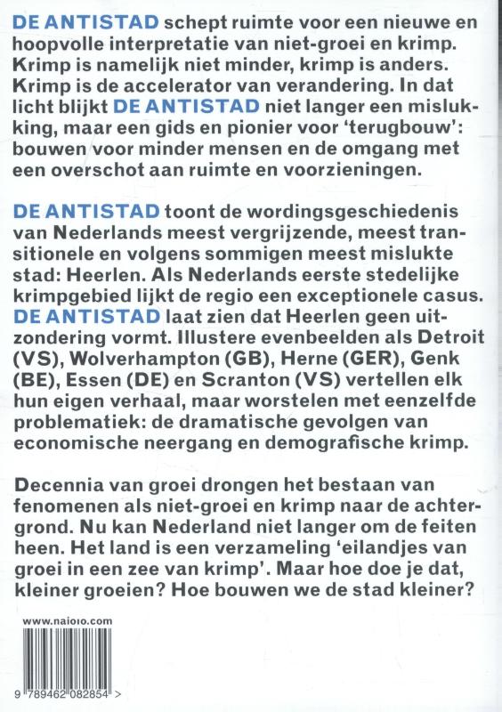 Achterkant van De antistad