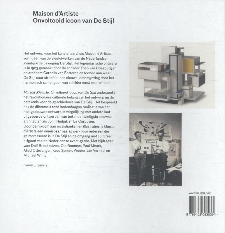 Achterkant van Maison d’ Artiste