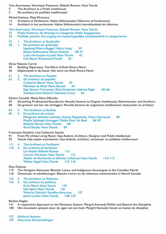 Achterkant van OASE Journal for Architecture #116