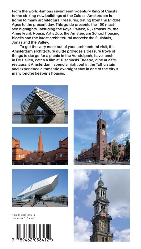 Achterkant van Amsterdam Architecture City