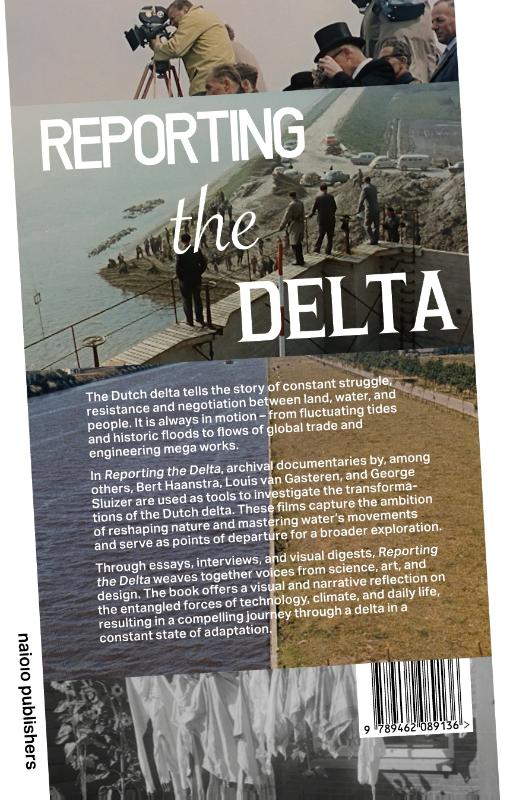 Achterkant van Reporting the Delta