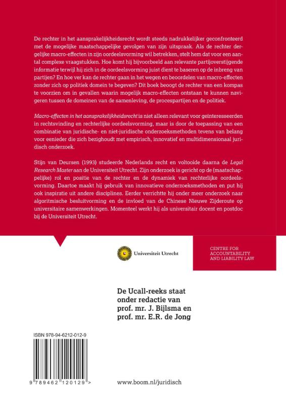 Achterkant van Macro-effecten in het aansprakelijkheidsrecht
