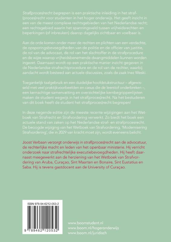 Achterkant van Straf(proces)recht begrepen