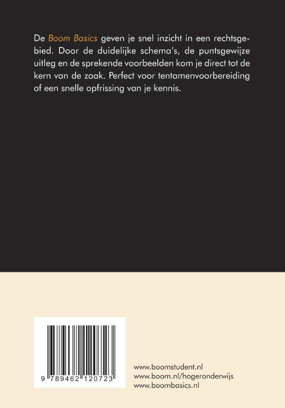 Achterkant van Bestuursrecht