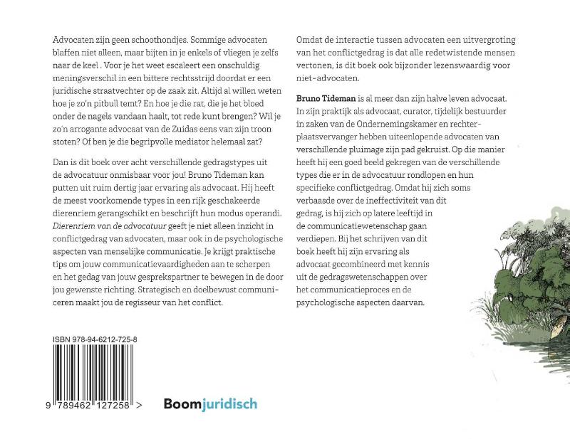 Achterkant van Dierenriem van de advocatuur