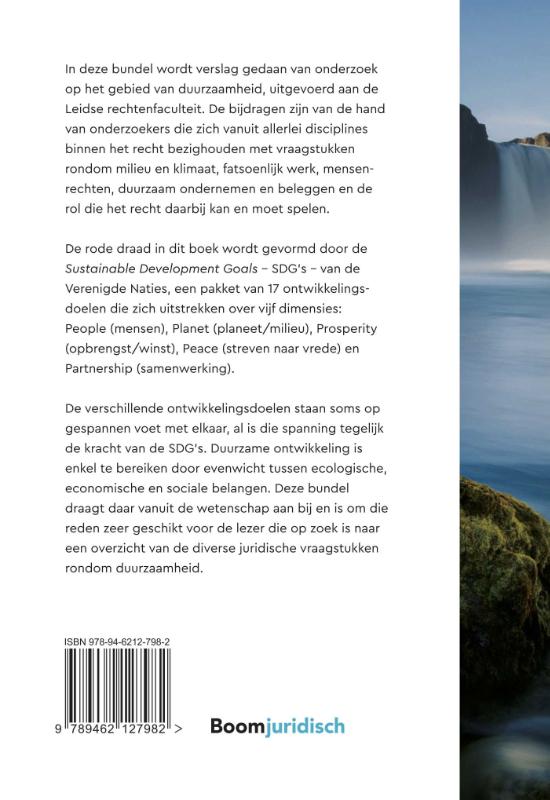 Achterkant van Panta Rhei: recht en duurzaamheid