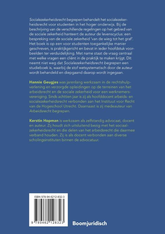 Achterkant van Socialezekerheidsrecht begrepen