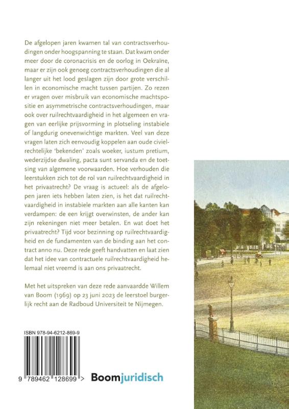 Achterkant van Ruilrechtvaardigheid en privaatrecht