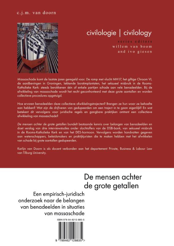 Achterkant van De mensen achter de grote getallen