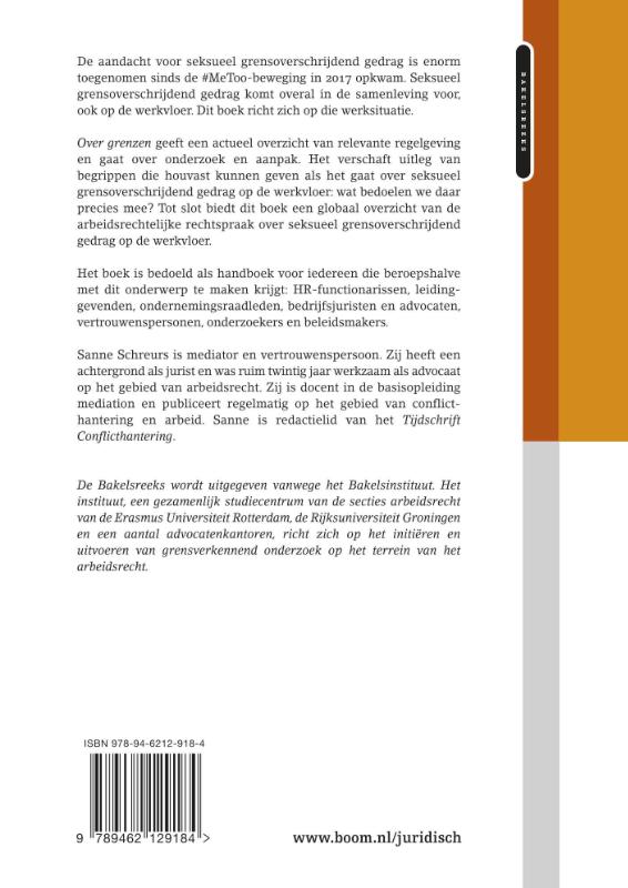 Achterkant van Over grenzen