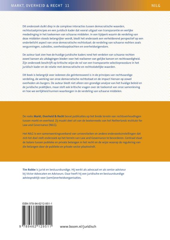 Achterkant van Verdelingsrecht en democratische rechtsstaat