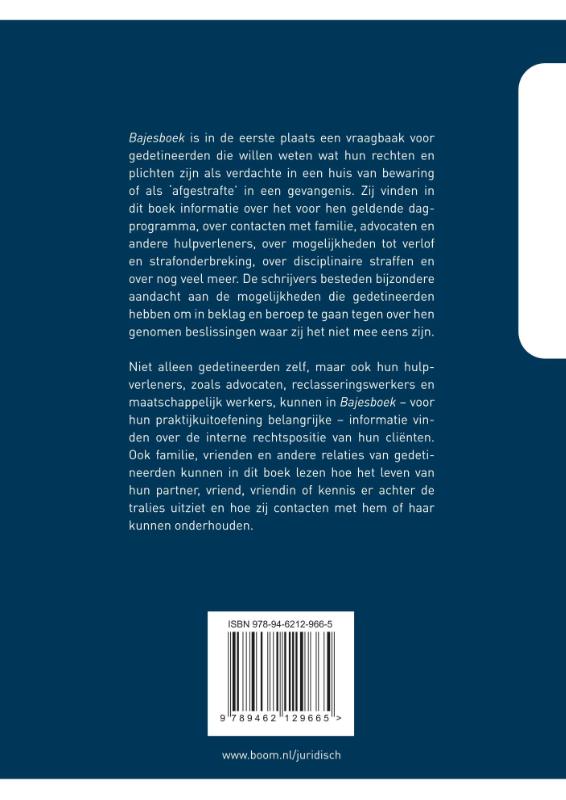 Achterkant van Bajesboek