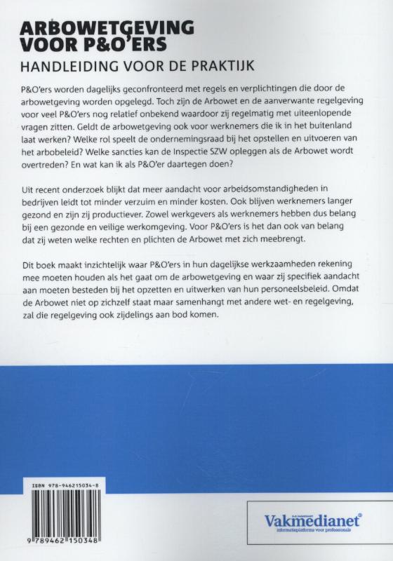Achterkant van Arbowetgeving voor P&O'ers