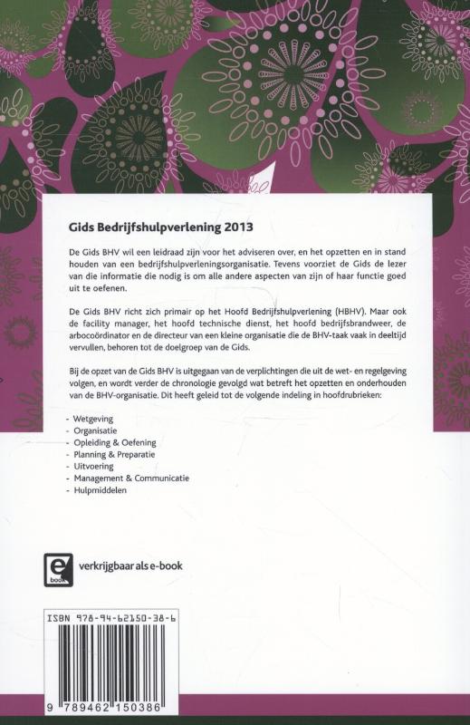 Achterkant van 2013