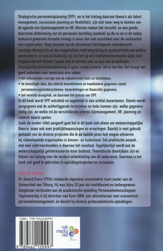 Achterkant van Strategische personeelsplanning