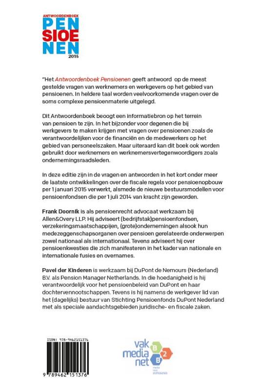 Achterkant van 2015