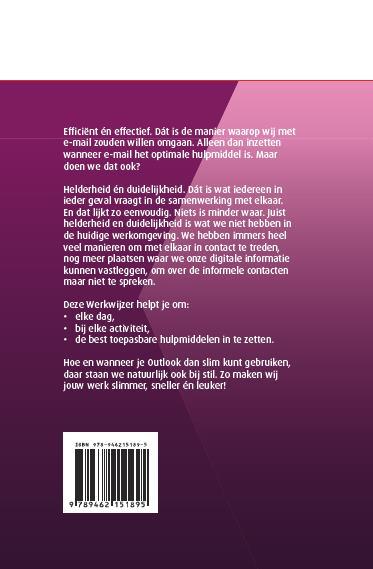 Achterkant van Wérken in plaats van e-mailen