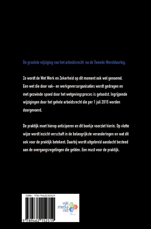 Achterkant van Wet werk en zekerheid