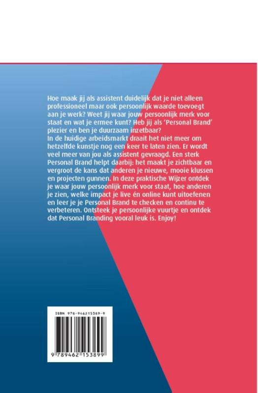 Achterkant van Personal branding!