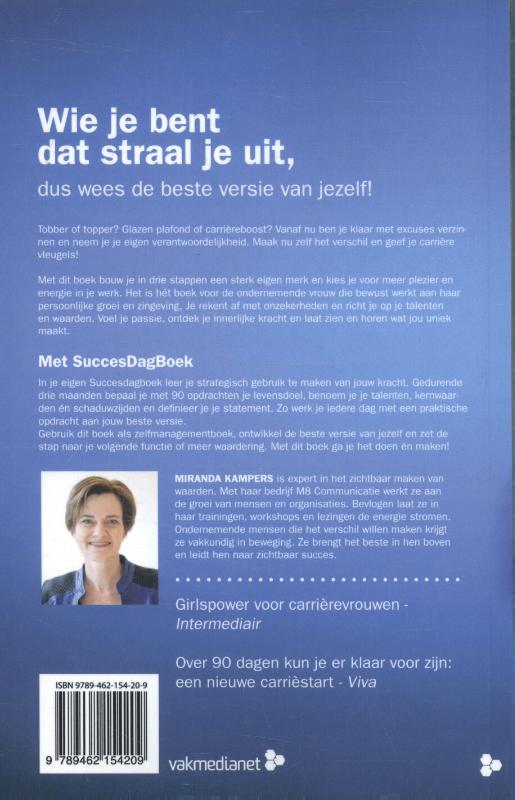 Achterkant van De beste versie van jezelf!