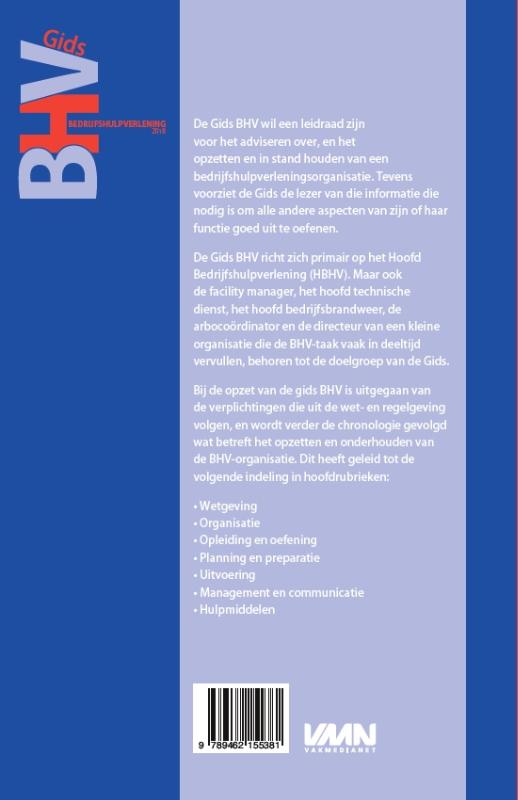 Achterkant van Gids Bedrijfshulpverlening