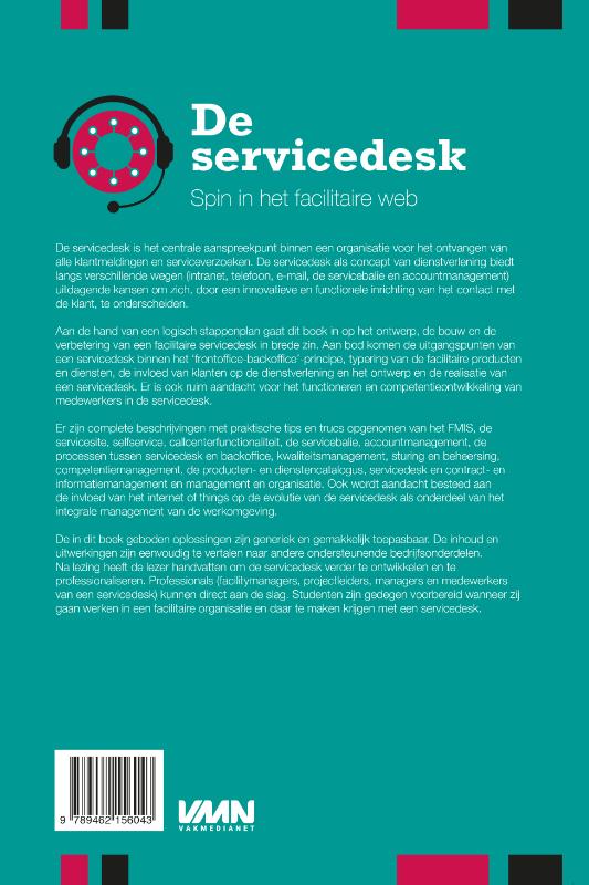 Achterkant van De Servicedesk