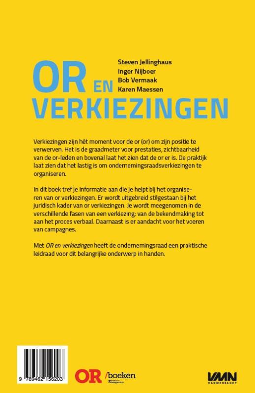 Achterkant van OR en verkiezingen