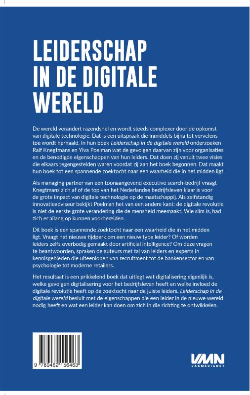 Achterkant van Leiderschap in de digitale wereld