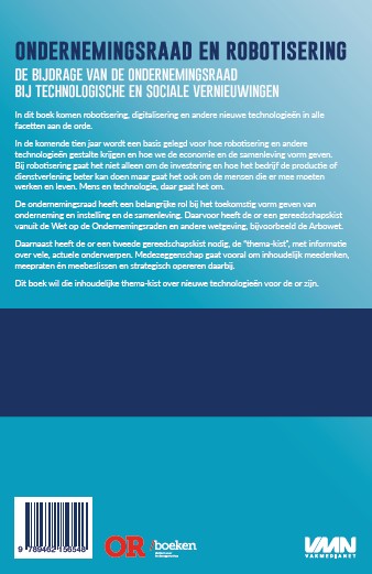 Achterkant van Ondernemingsraad en robotisering