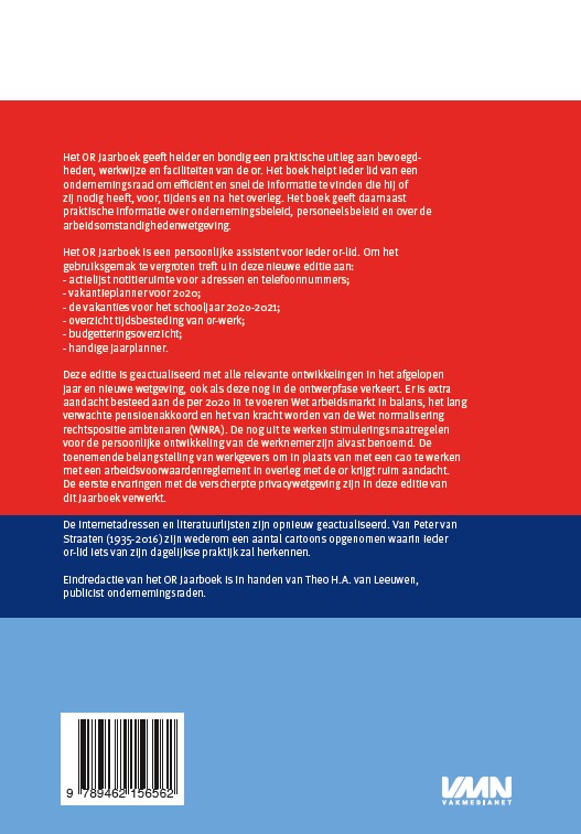 Achterkant van 2020