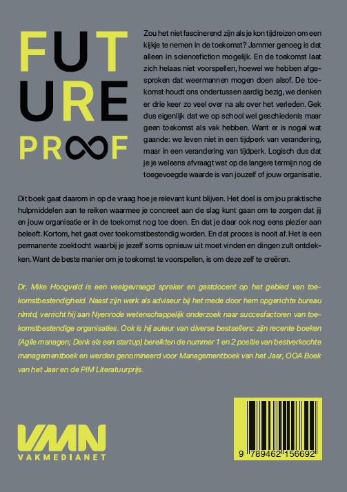Achterkant van Futureproof