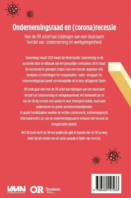 Achterkant van Ondernemingsraad en (corona) recessie