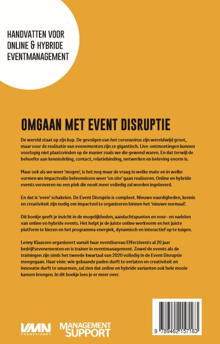 Achterkant van Omgaan met Event Disruptie