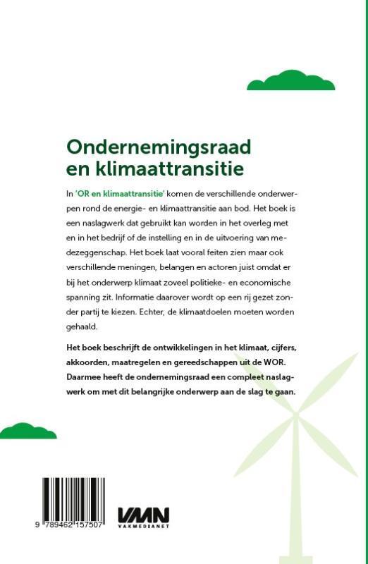 Achterkant van Ondernemingsraad en klimaattransitie