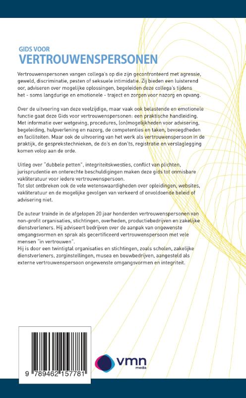 Achterkant van Gids voor vertrouwenspersonen