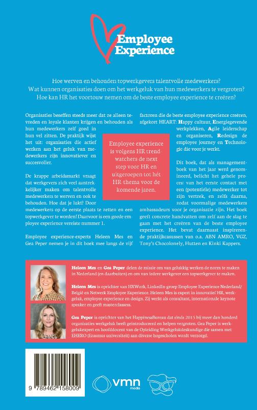 Achterkant van Employee Experience