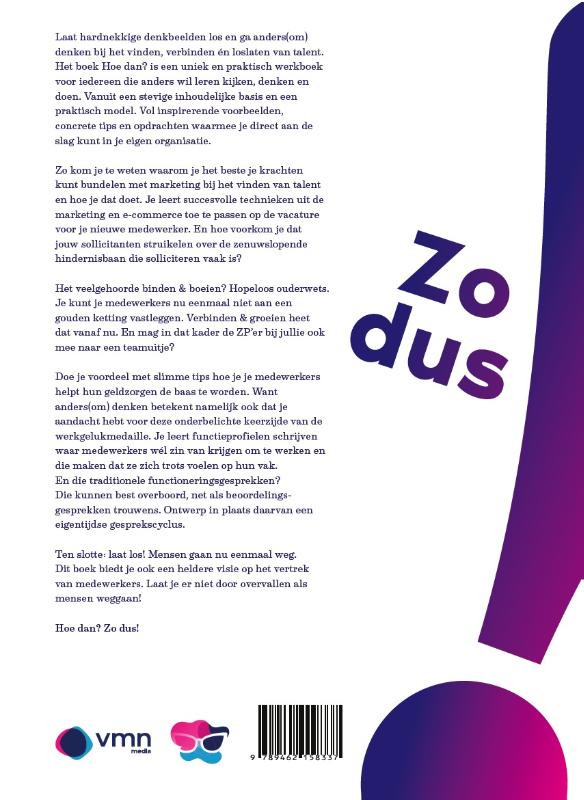 Achterkant van Hoe dan?