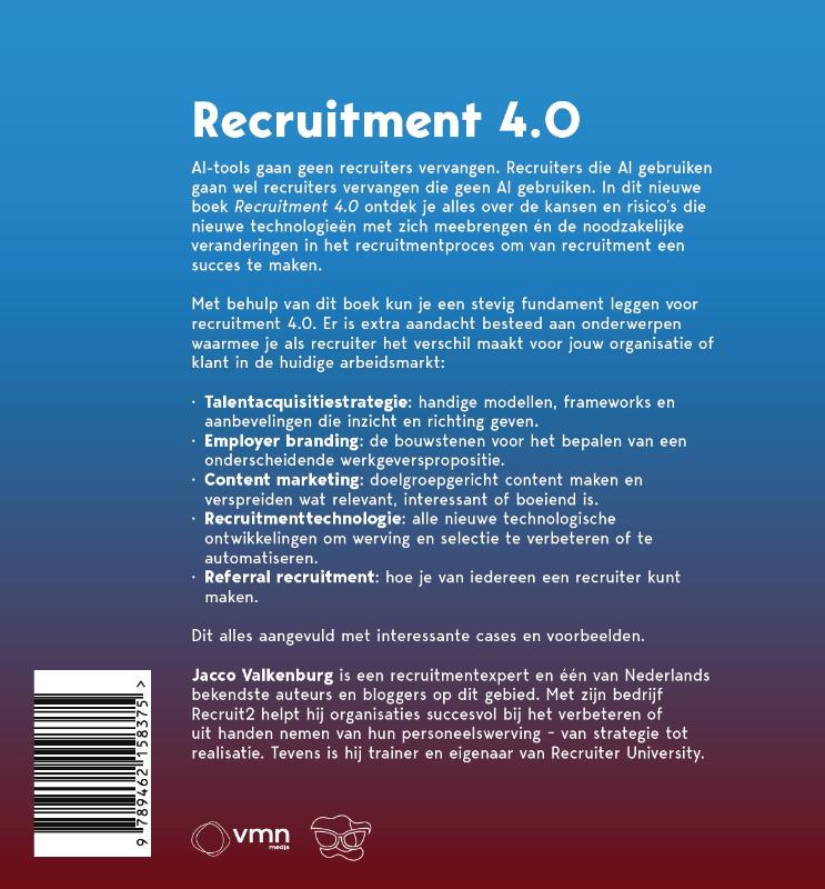Achterkant van Recruitment 4.0