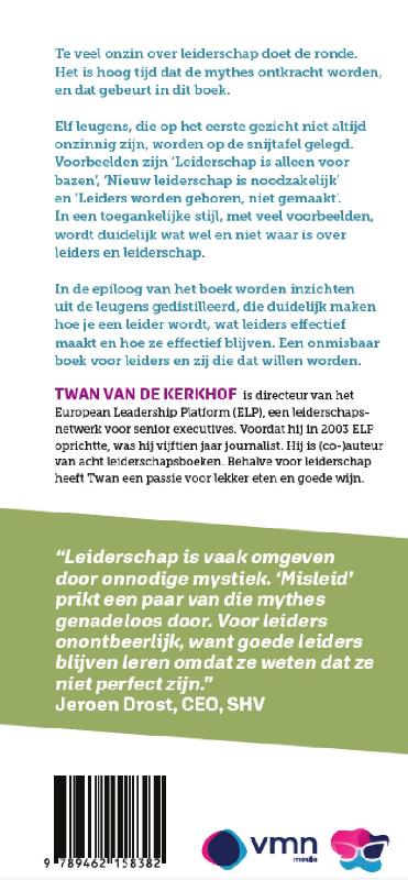 Achterkant van Misleid