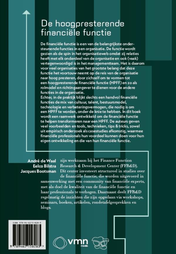 Achterkant van De hoogpresterende financiële functie