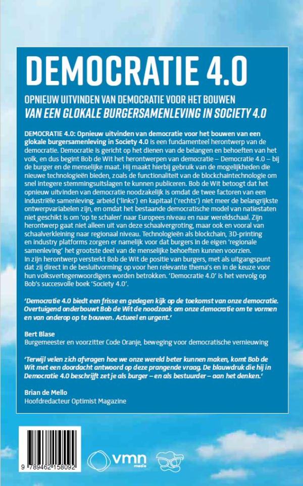 Achterkant van Democratie 4.0