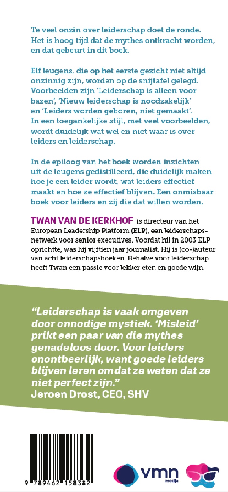 Achterkant van Misleid