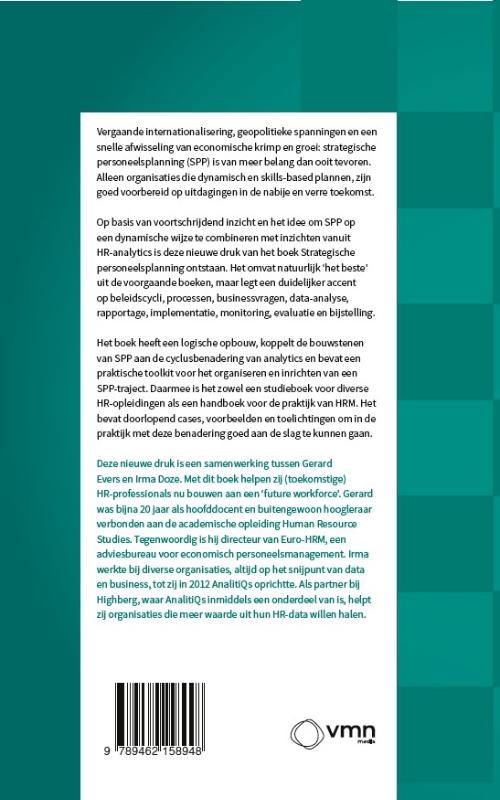 Achterkant van Strategische Personeelsplanning